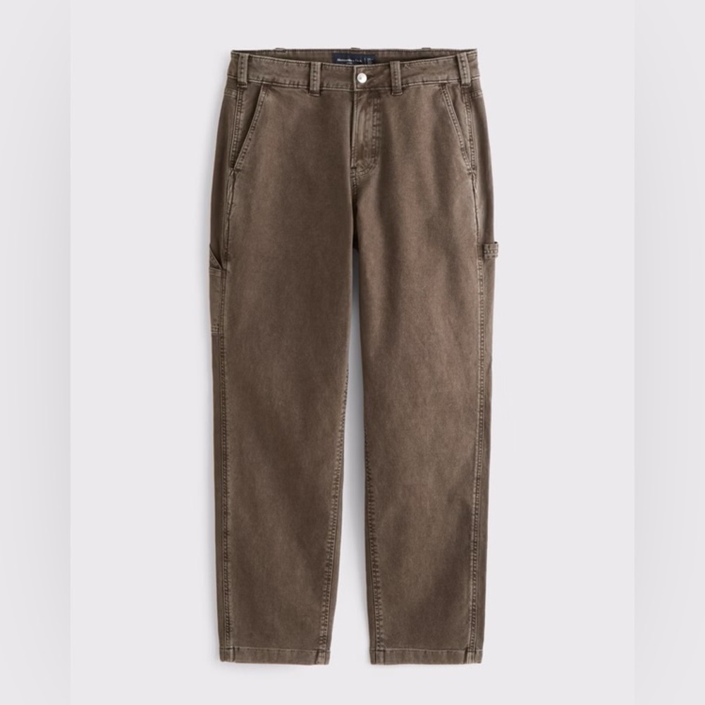 Abercrombie & Fitch Men’s Carpenter Jean - Brown 32/30